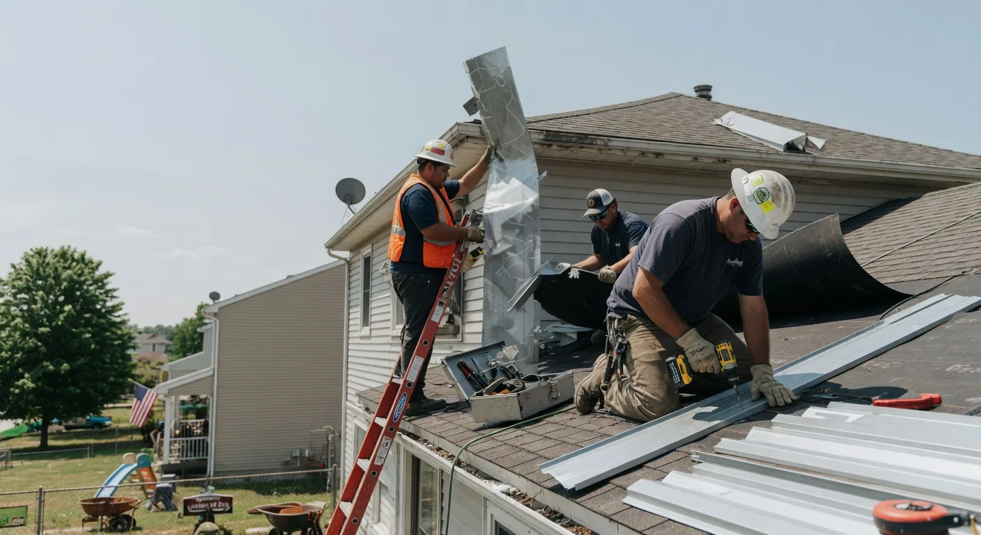 Metal Roof Inspection in South Heights, PA